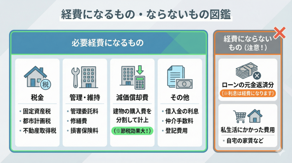 必要経費に含まれるもの