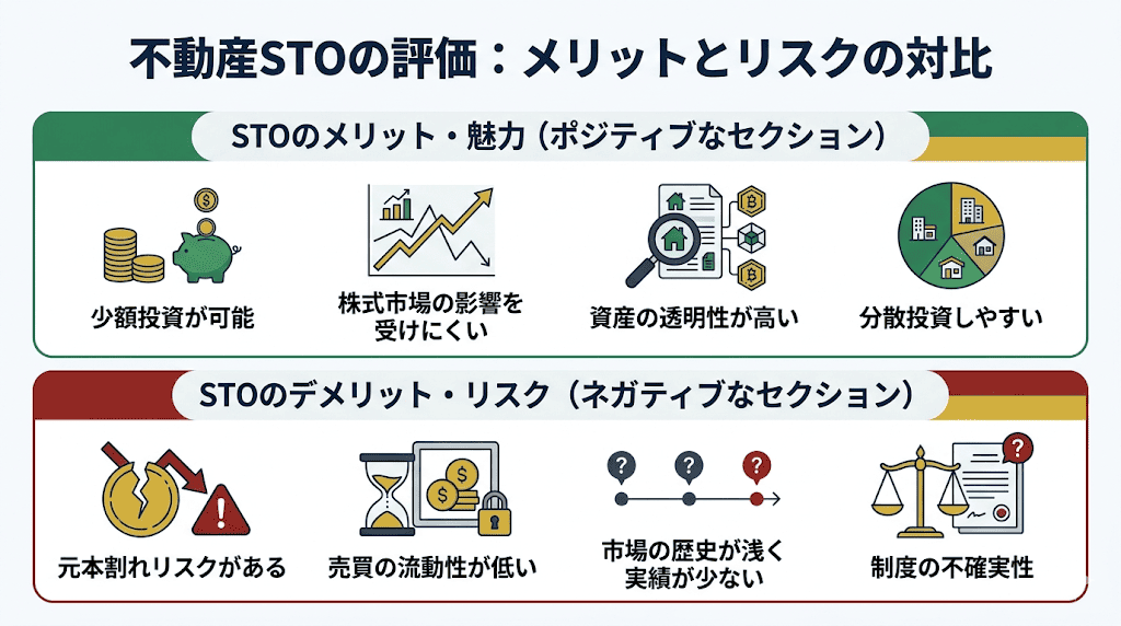 不動産STOのメリット・デメリット