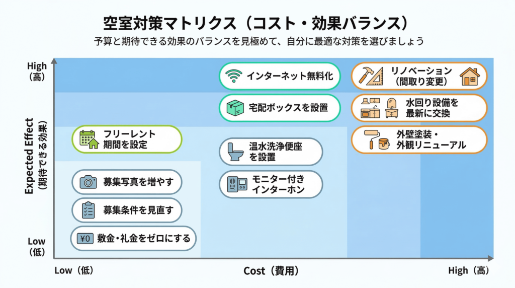 空室対策のアイデア11選