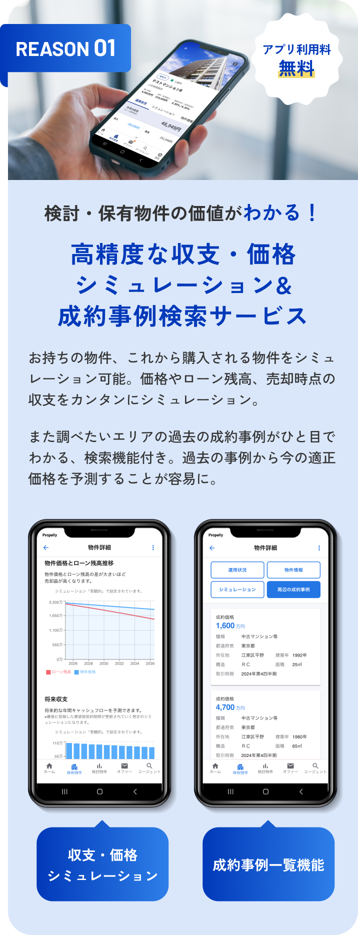 Propallyが選ばれる理由